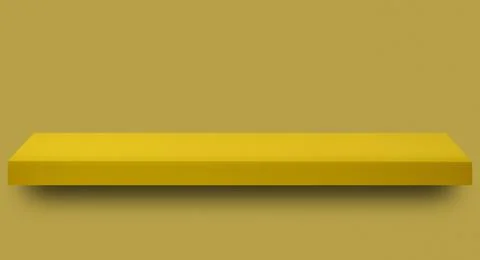 Shelf on wall Stock Photos