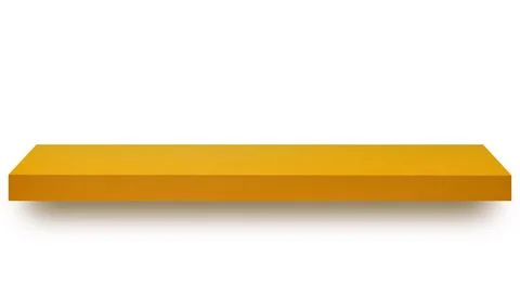 Shelf on wall Stock Photos