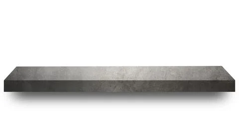 Shelf on wall Stock Photos