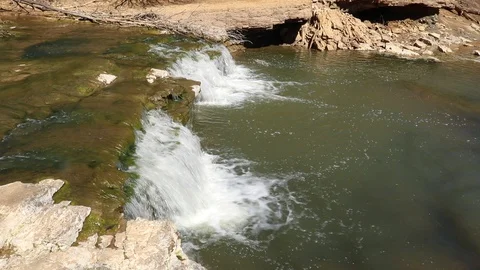 Shelf Waterfalls 3758 Stock Footage 127604934