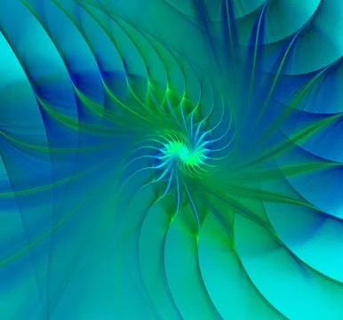 Shell abstract fractal background 스톡 일러스트