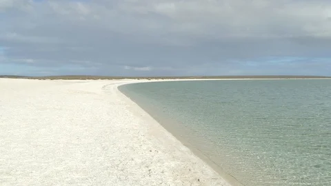 Shell Beach, Australia Stock Footage 93580082