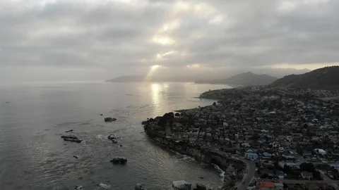 Shell Beach, California 库存影片 103248057