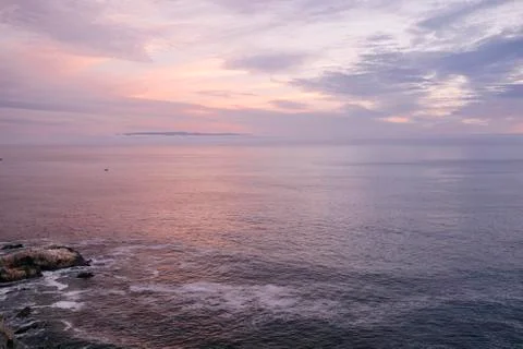 Shell Beach Horizon Stock Photos