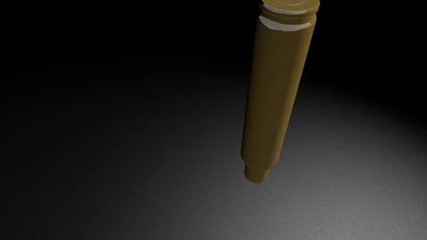 Shell Bullet Falling Stock Footage 99816043