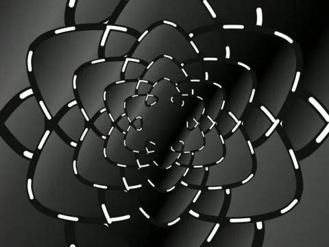 Shell BW Flasher Stock Footage 288853