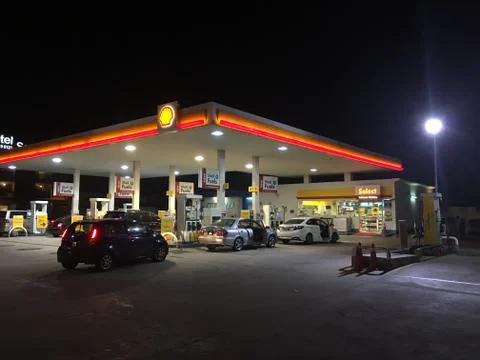 :Shell gas stations Stock Photos