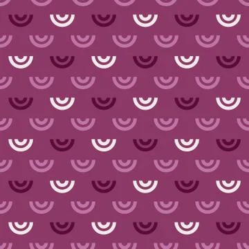 Shell geometric seamless pattern イラスト素材