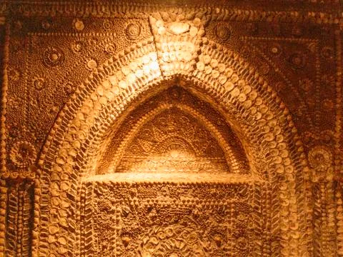Shell Grotto Stock Photos