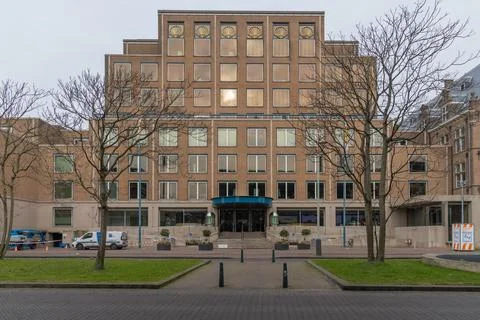 Shell headquarters building Holland Stock Photos