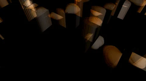 Shell Hearts Motion Mapping Loops Stockbeeldmateriaal 34296315