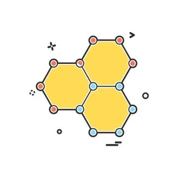 Shell icon design vector イラスト素材