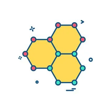 Shell icon design vector Stock Illustration