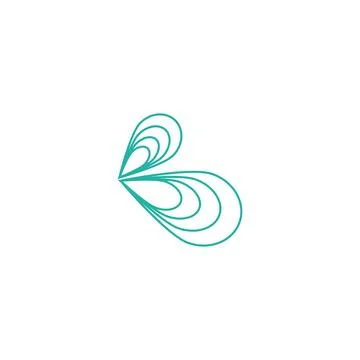 Shell icon logo design illustration Stock Illustration