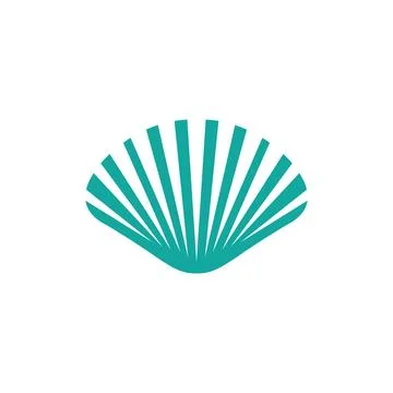 Shell logo illustration Stock Illustration