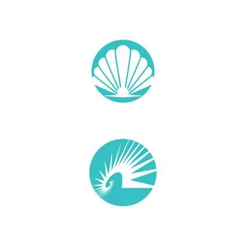 Shell Logo Template vector symbol Stock Illustration
