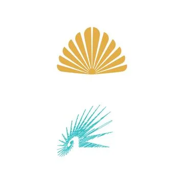 Shell Logo Template vector symbol Stock Illustration