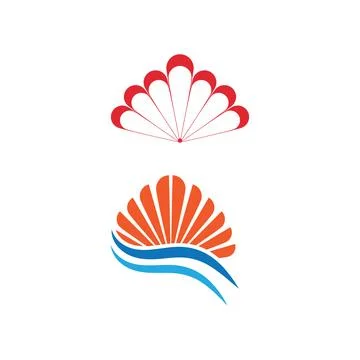 Shell Logo Template vector symbol Stock Illustration