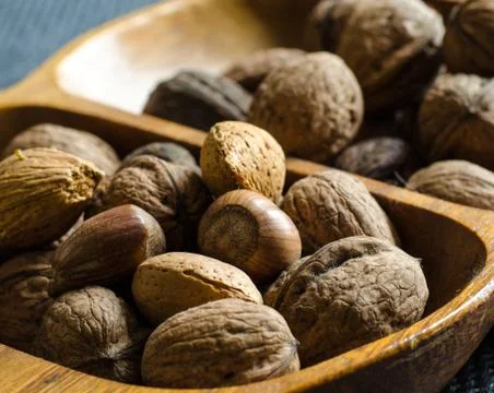 In-shell nuts Stock Photos