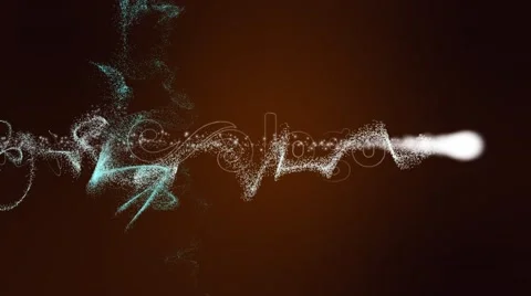 Shell Particles Energy Logo Stock After Effects