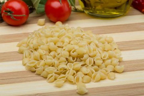Shell pasta Stock Photos