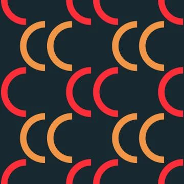 Shell right seamless pattern イラスト素材