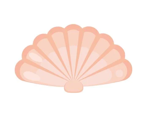 Shell sea life icon 스톡 일러스트