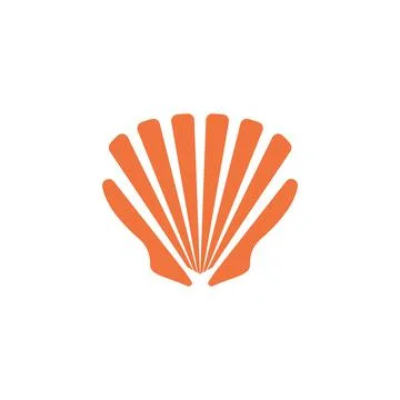 Shell vector icon illustration design イラスト素材