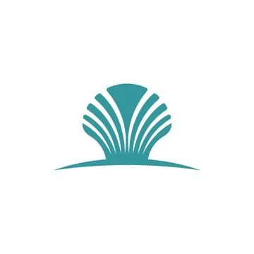 Shell vector icon illustration design 스톡 일러스트