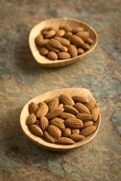 Shelled Almonds Stock Photos