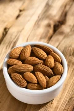Shelled Almonds Stock Photos