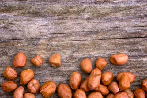 Shelled peanuts Stock Photos