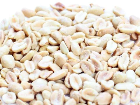 The shelled peanuts Foto stock