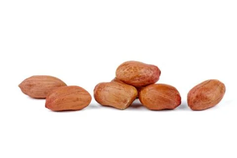 Shelled peanuts Stock Photos