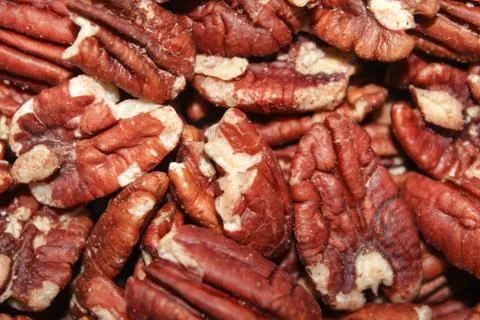 Shelled Pecans Stock Photos