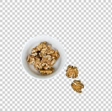 Shelled walnuts 스톡 사진