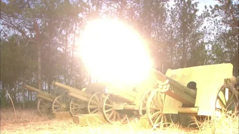 Shelling ambushes Stock Footage 235267490