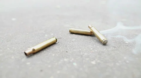 Shells Falling Stock Footage 33695697