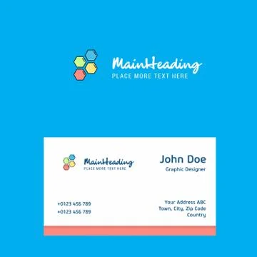 Shells  logo Design with business card template. Elegant corporate identity.  스톡 일러스트