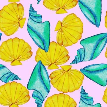 Shells,clams Stock Illustration