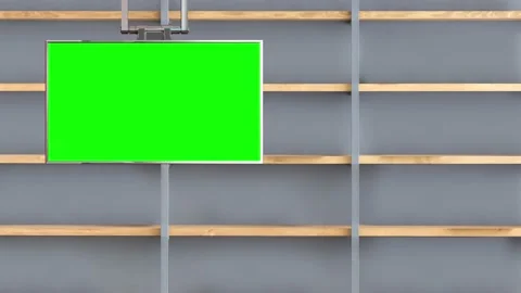 Shelves and Library Virtual Set Background Stock Footage 155866590