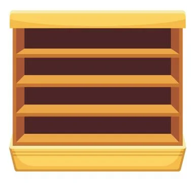 Shelves Stock Illustration