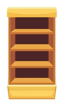 Shelves Stock Illustration