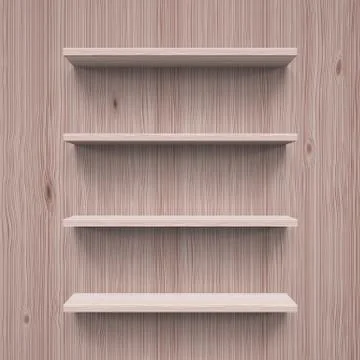 Shelves Stock Illustration