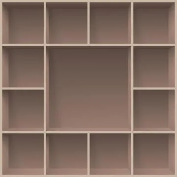 Shelves 库存插图