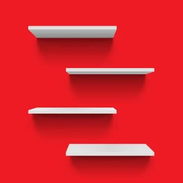 Shelves Stock Illustration