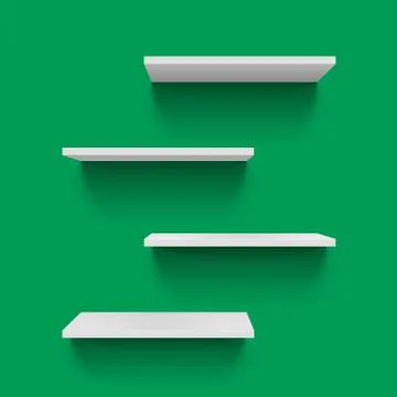 Shelves Illustrazione stock