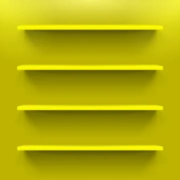 Shelves Stock Illustration