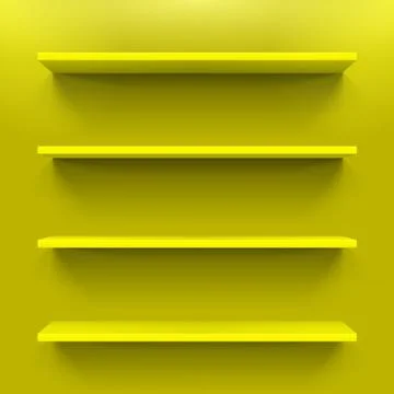 Shelves Stock Illustration