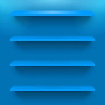 Shelves Stock Illustration